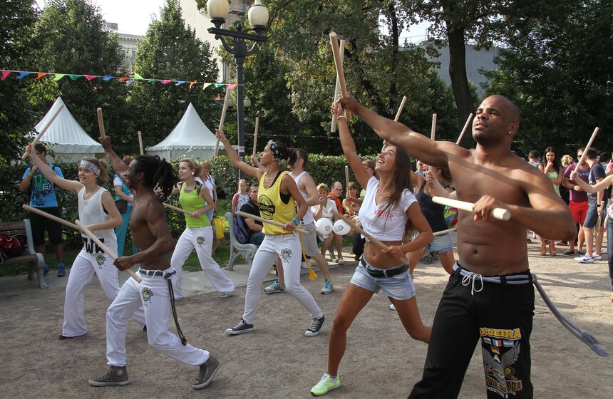 Фестиваль "Активный город" провели на Цветном бульваре 11 фото