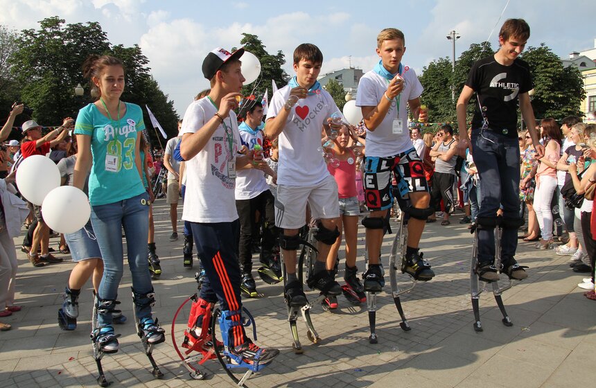 Фестиваль "Активный город" провели на Цветном бульваре 12 фото