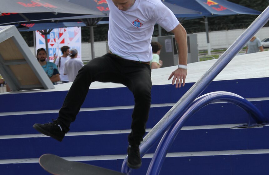 На Ходынском поле провели соревнования по bmx и скейтбордингу 4 фото