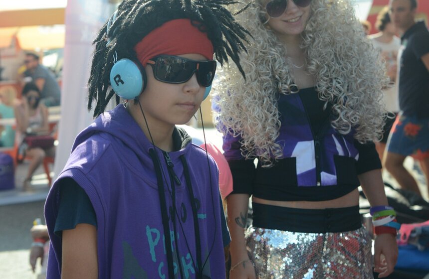 В Парке Горького прошел фестиваль уличной моды FACES&LACES 17 фото