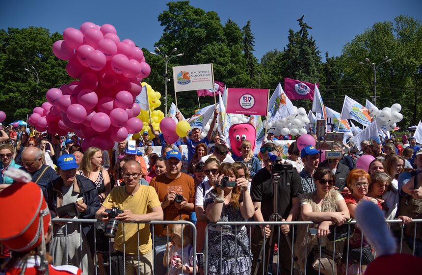 На территории парка открыли более 150 точек продажи мороженого