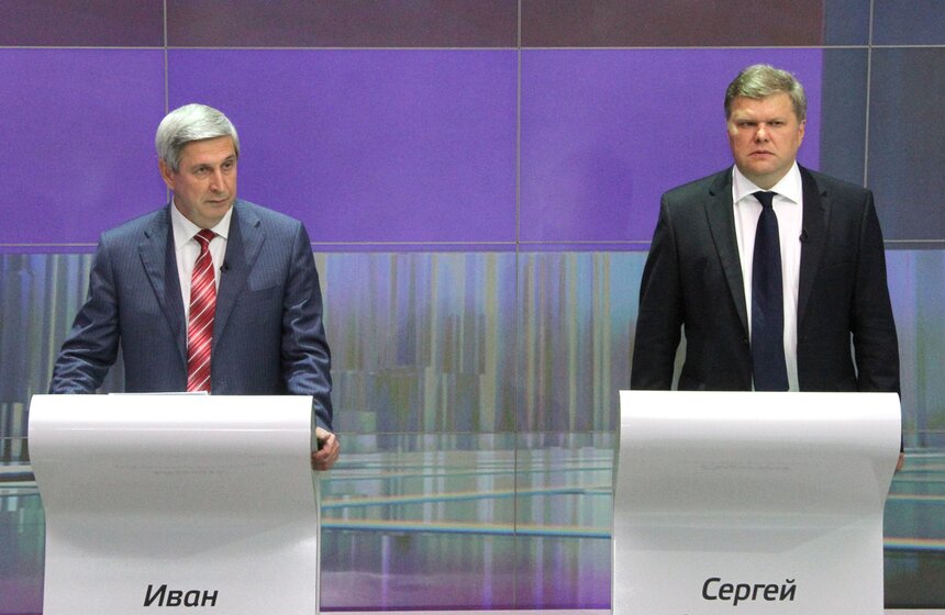 Предвыборные дебаты кандидатов в мэры Москвы 13 фото