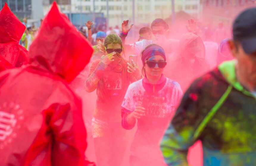 Победителям забега вручили памятные дипломы и призы от спонсоров