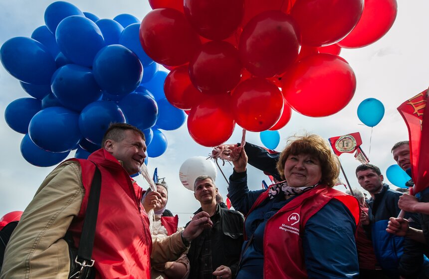 В первомайских мероприятиях в столице поучаствовали около 1,5 миллиона человек.