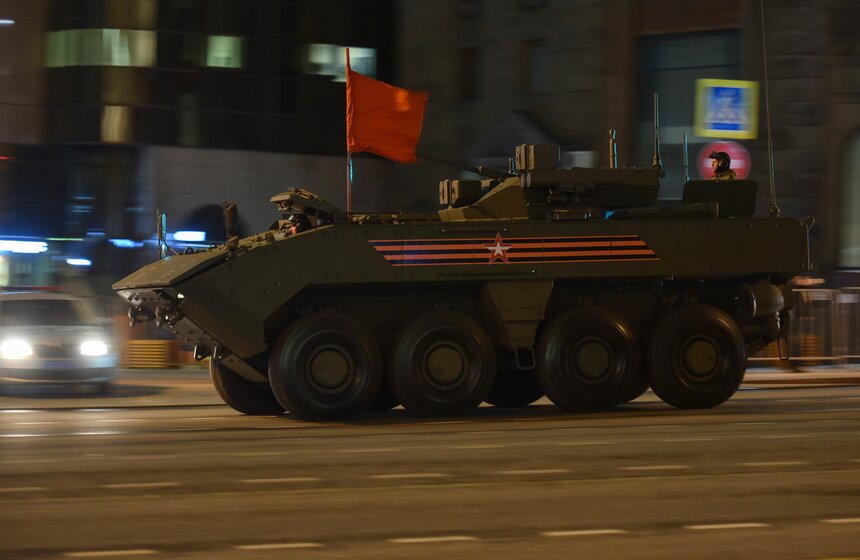 На параде 9 Мая будут представлены лучшие образцы военной техники