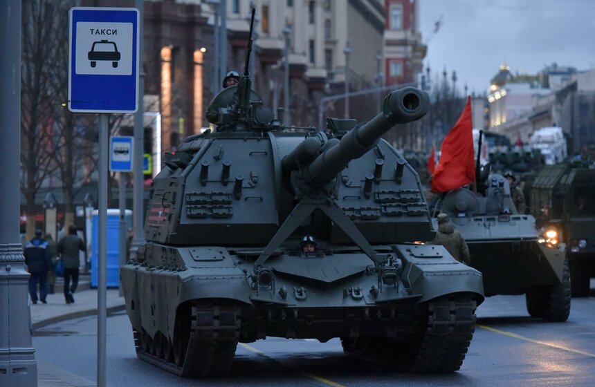 "Танк Победы" как всегда – в авангарде колонны