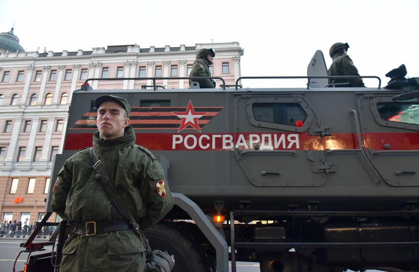 Новейшее вооружение было предоставлено для репетиции министерством обороны Российской Федерации