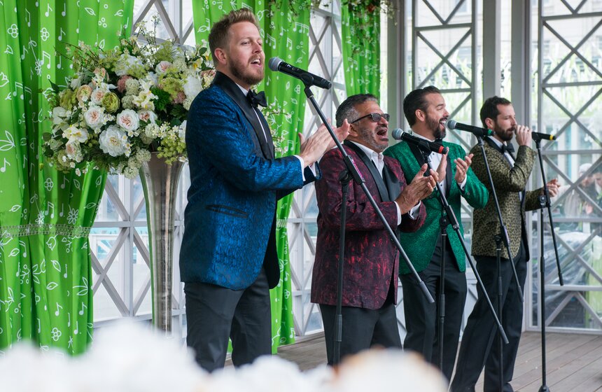 На Тверской площади в первый день фестиваля выступила американская группа The Alley cats