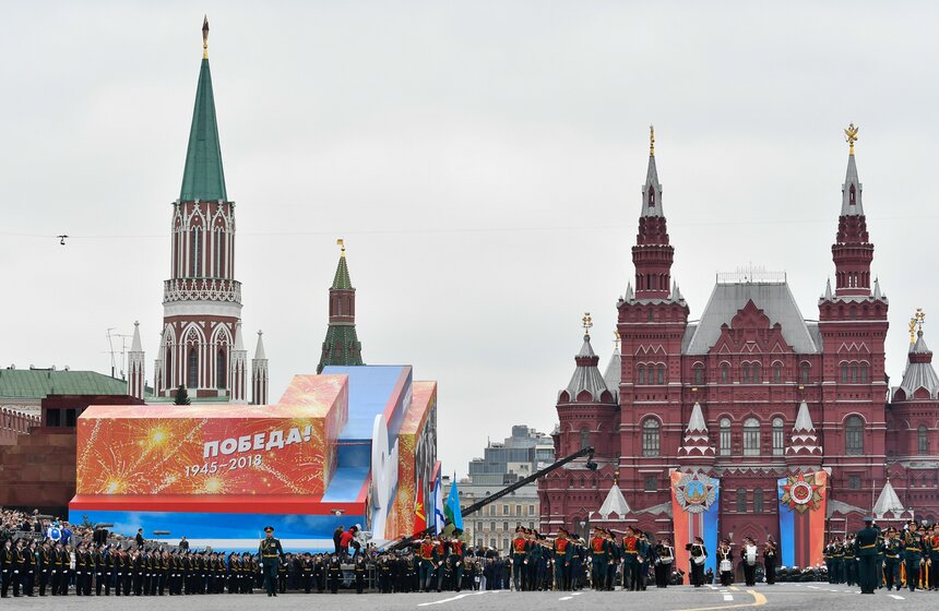 Это был последний прогон парада Победы.