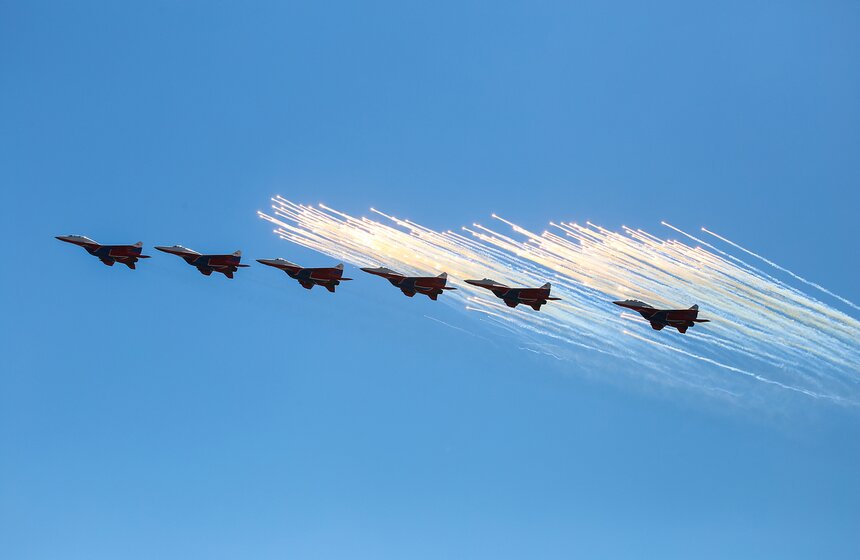 Пилотажная группа "Стрижи"