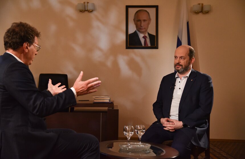 Прошли очередные съемки программы "Важная персона"