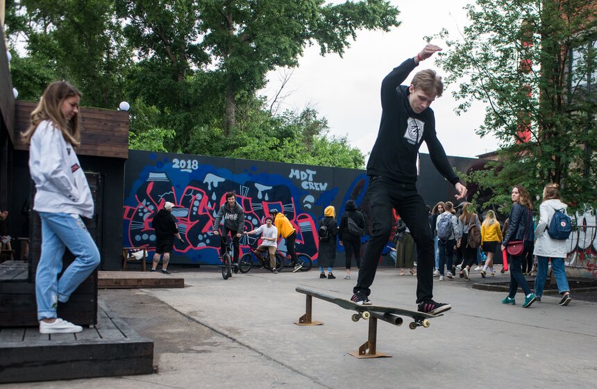 Экстремальные выступления участников Urban Fest