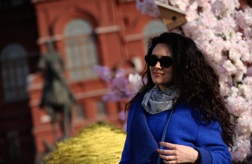 Первоцветы в столицу приехали из солнечного Крыма