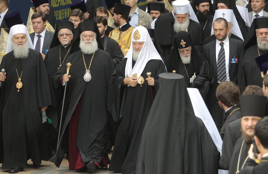 Путин принял участие в праздновании 1025-летия Крещения Руси 5 фото