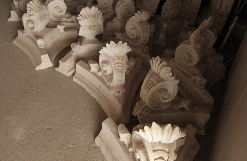 Сбор труппы театра "Геликон-опера" прошел на стройке 13 фото