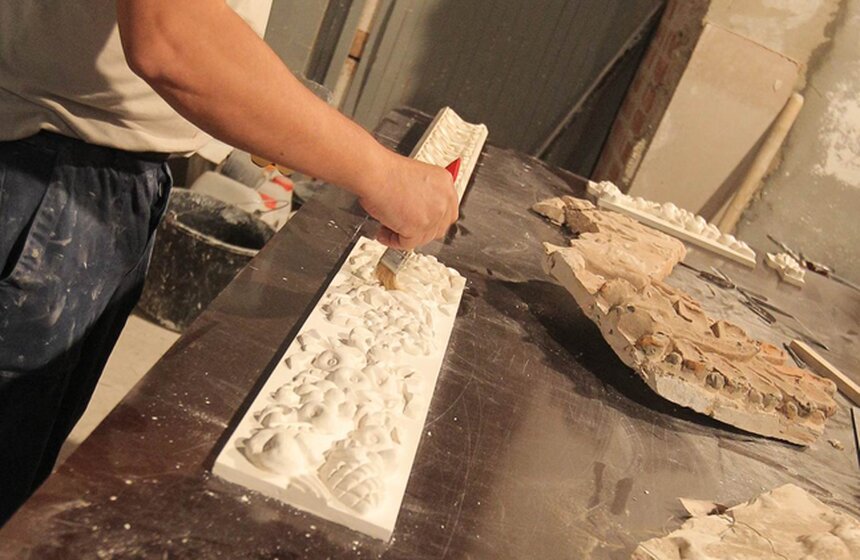 Сбор труппы театра "Геликон-опера" прошел на стройке 15 фото