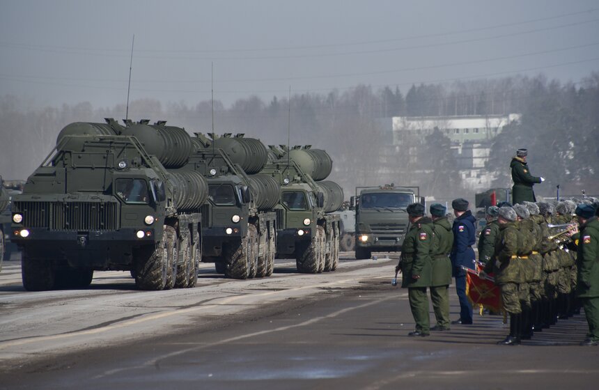 Репетиция парада 9 мая в "Алабине" 17 фото