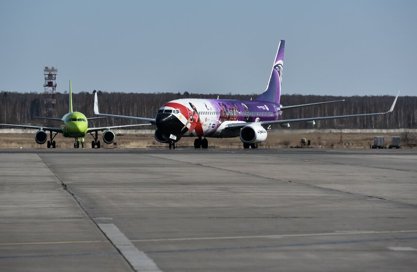 Самолет должен был прибыть в московский аэропорт Домодедово в 14:50 и вернуться в Каир в этот же день к 19:00