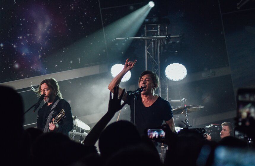 Выступление группы Би-2 в Московском Планетарии 13 фото