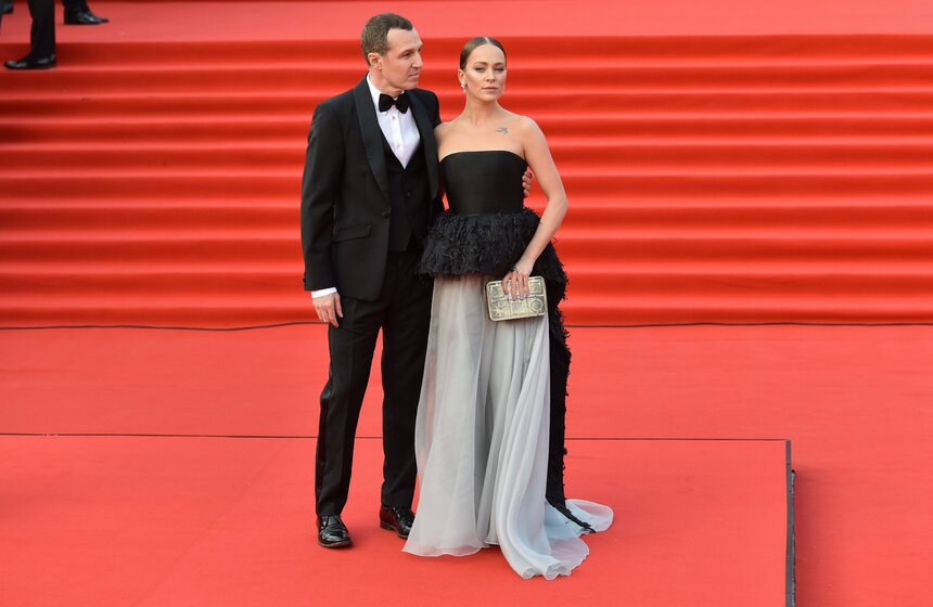 Актеры Игорь Верник и Аглая Тарасова