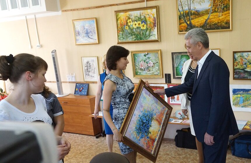 Сергей Собянин посетил центр социальной защиты "Алтуфьево" 10 фото