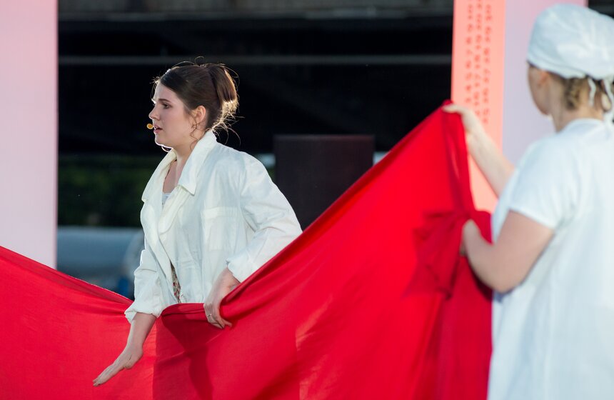 Акция по случаю Дня памяти и скорби проходит в столице с 2015 года и уже стала традиционной