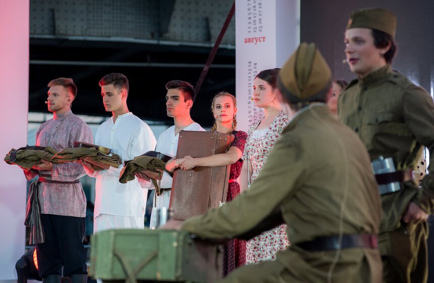 Москвичи смогли смогли почувствовать себя очевидцами первых дней войны