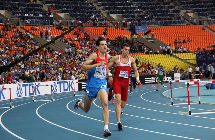 Елена Исинбаева завоевала золотую медаль ЧМ по легкой атлетике 8 фото