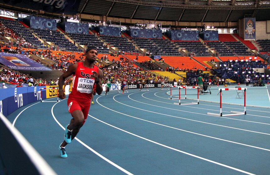 Елена Исинбаева завоевала золотую медаль ЧМ по легкой атлетике 6 фото