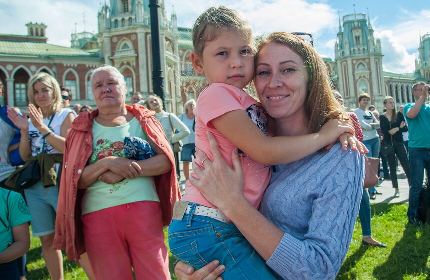 Центральной площадкой праздника в Москве традиционно стал музей-заповедник "Царицыно"