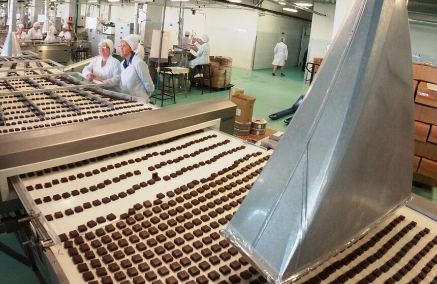 Сергей Собянин посетил фабрику холдинга "Объединенные кондитеры" 5 фото