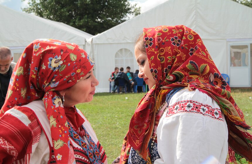 Фестиваль "Русское поле" провели в Коломенском 19 фото