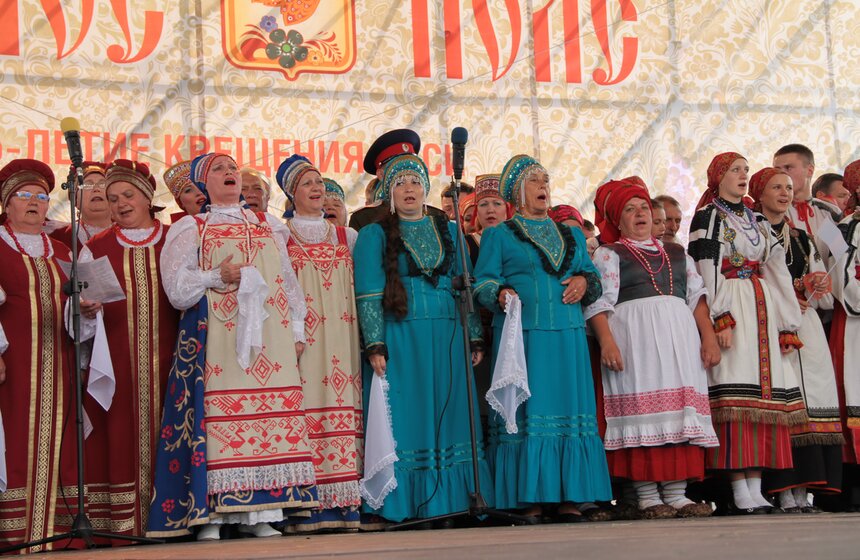 Фестиваль "Русское поле" провели в Коломенском 23 фото