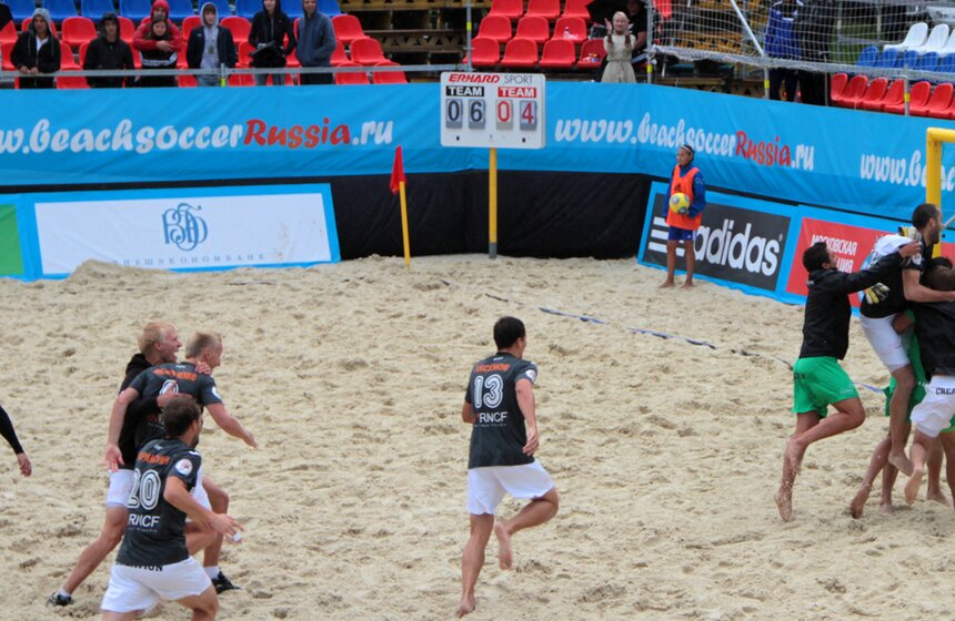 Чемпионат России по пляжному футболу завершился в столице 18 фото
