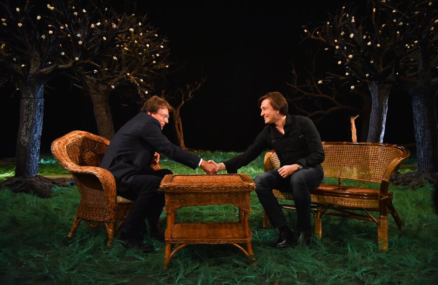 Прошли очередные съемки программы "Важная персона"