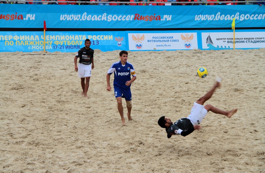 Чемпионат России по пляжному футболу завершился в столице 3 фото