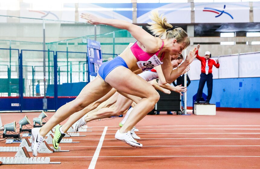 В Москве стартовал чемпионат России по легкой атлетике в помещении.