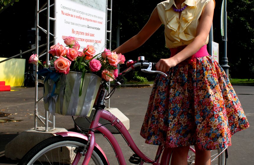 Велопарад "Леди на велосипеде" 3 фото
