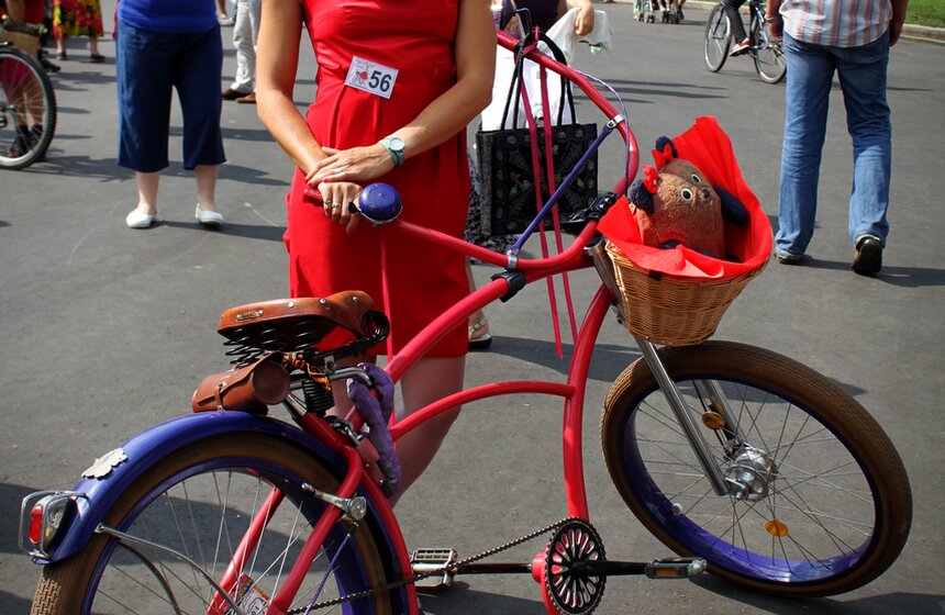 Велопарад "Леди на велосипеде" 20 фото