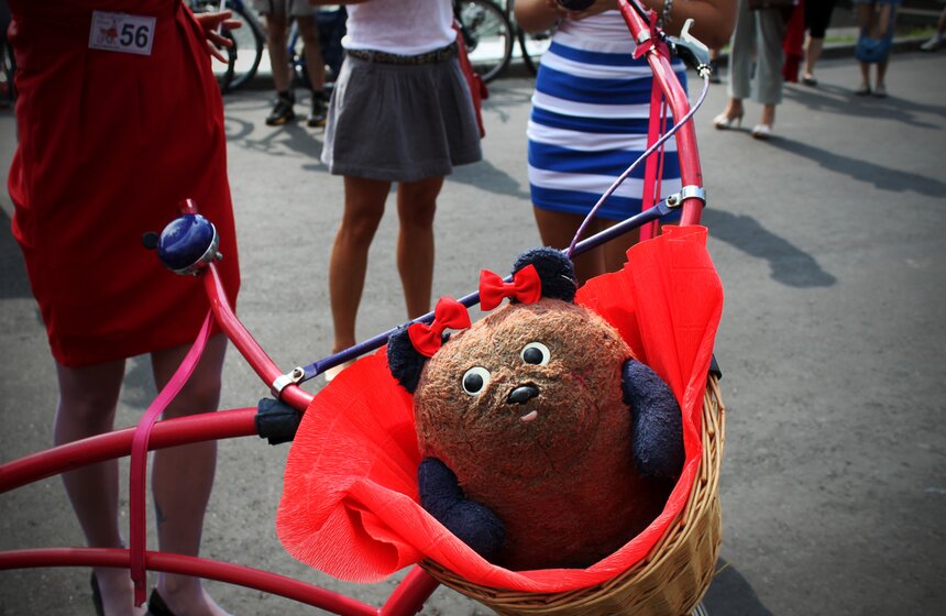 Велопарад "Леди на велосипеде" 19 фото