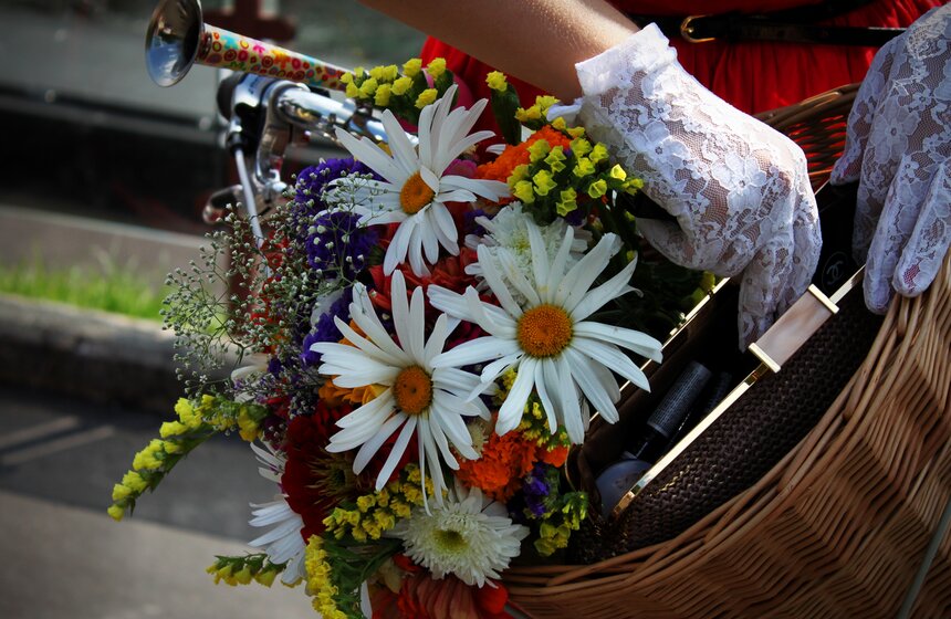 Велопарад "Леди на велосипеде" 24 фото