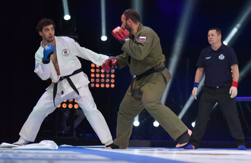 Россия - Азамат Мурзаканов<br />Россия - Артур Алибулатов +