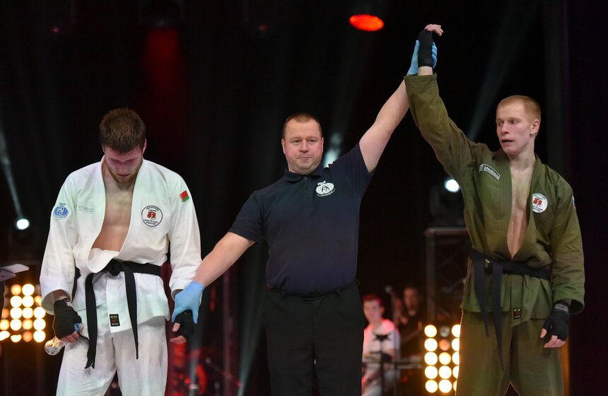 Беларуссия - Денис Магер<br />Россия - Владислав Фокин