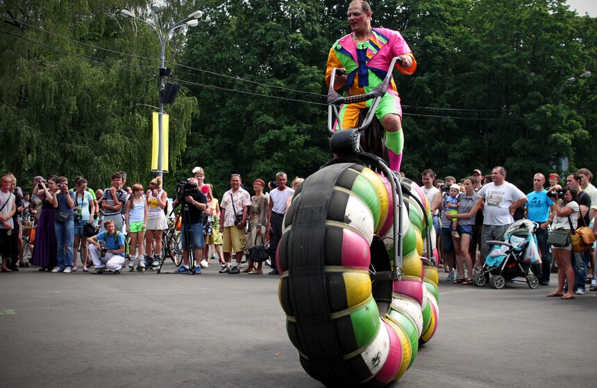 Велопарад "Леди на велосипеде" 47 фото