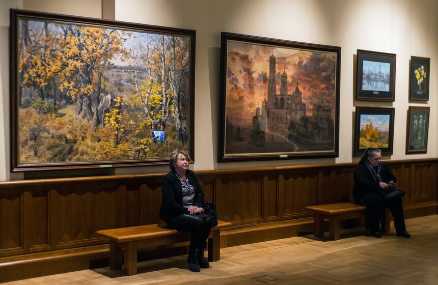 Выставка художника Сергея Андрияки открылась в Москве 1 фото