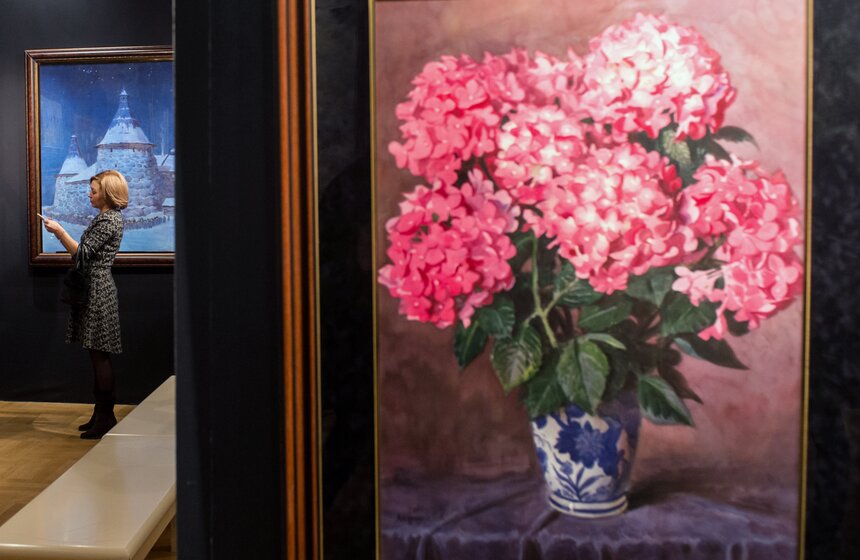 Выставка художника Сергея Андрияки открылась в Москве 12 фото