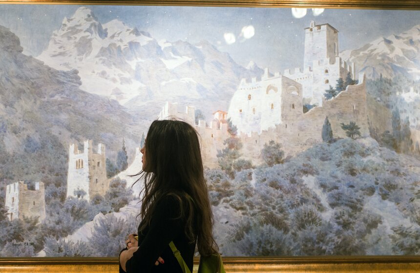 Выставка художника Сергея Андрияки открылась в Москве 5 фото