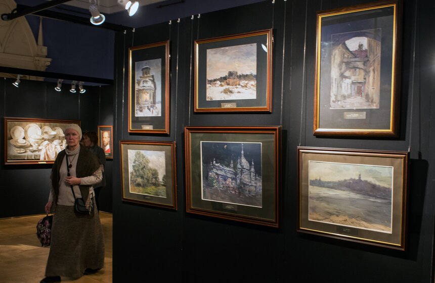 Выставка художника Сергея Андрияки открылась в Москве 8 фото