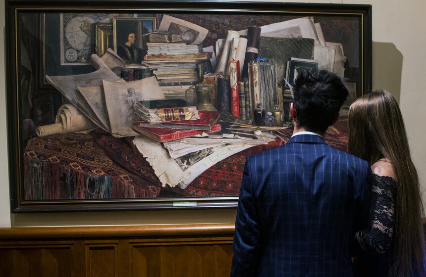 Выставка художника Сергея Андрияки открылась в Москве 10 фото