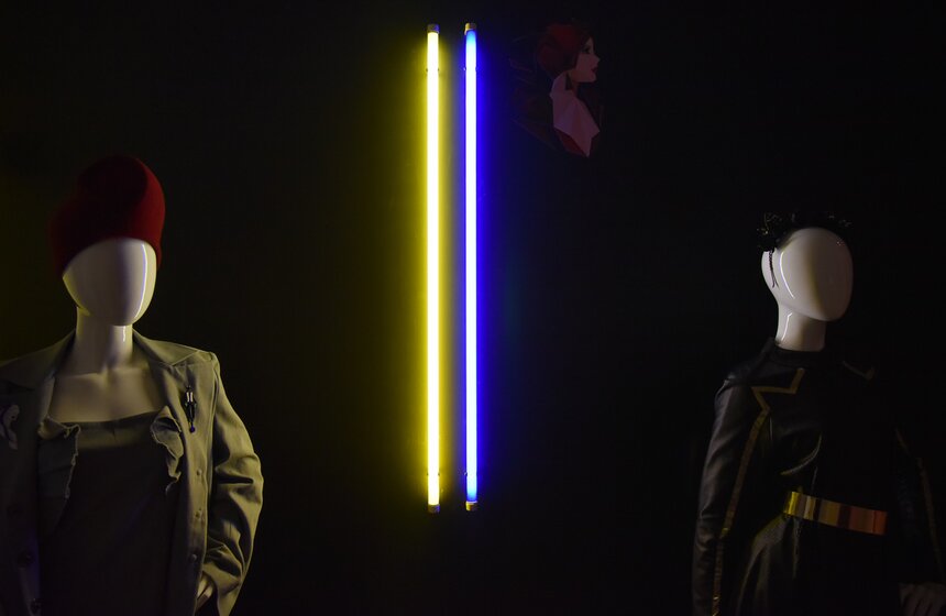 Выставка московских дизайнеров организована совместно с "Музеем Моды"